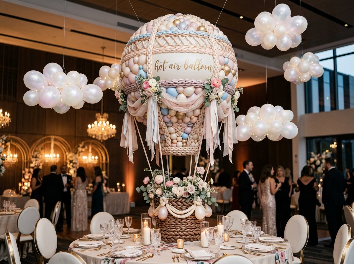 3D balloon sculpture centerpiece in Cuttack